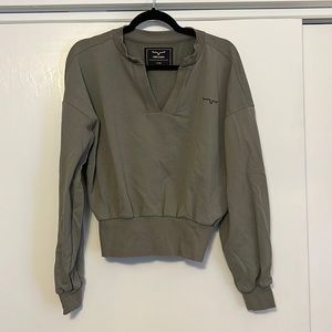 Kimes Ranch Dewey Cropped Pullover